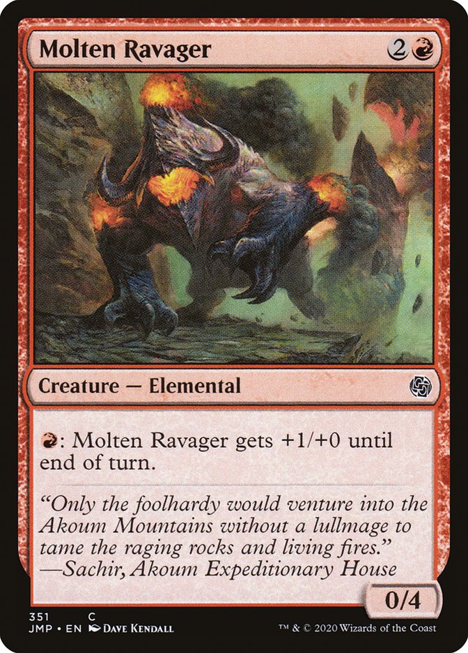 Molten Ravager [Jumpstart] | D20 Games