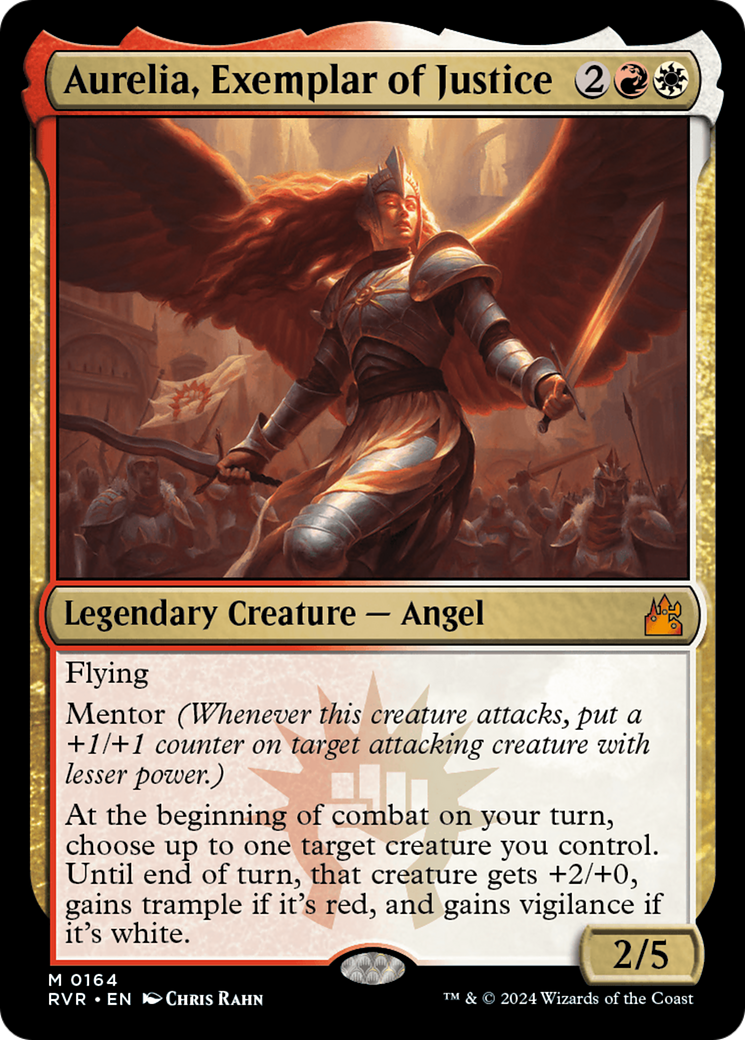 Aurelia, Exemplar of Justice [Ravnica Remastered] | D20 Games