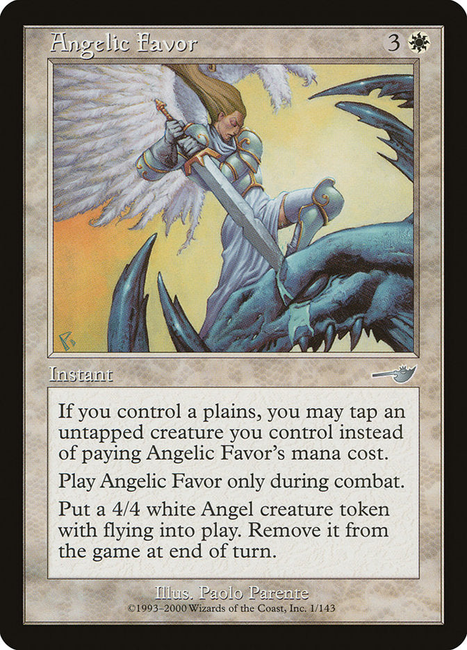 Angelic Favor [Nemesis] | D20 Games