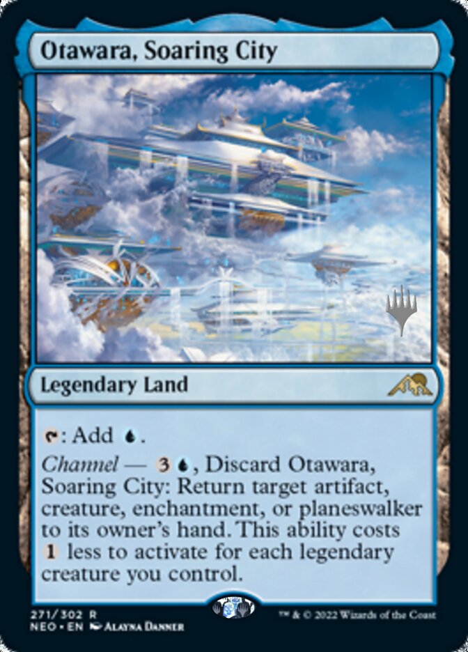 Otawara, Soaring City (Promo Pack) [Kamigawa: Neon Dynasty Promos] | D20 Games