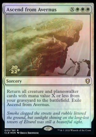 Ascend from Avernus [Commander Legends: Battle for Baldur's Gate Prerelease Promos] | D20 Games