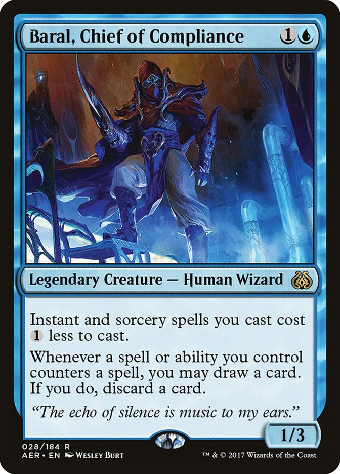 Baral, Chief of Compliance [Aether Revolt] | D20 Games