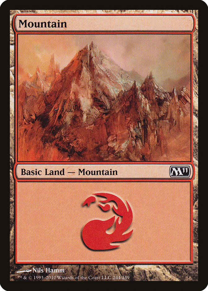 Mountain (244) [Magic 2011] | D20 Games