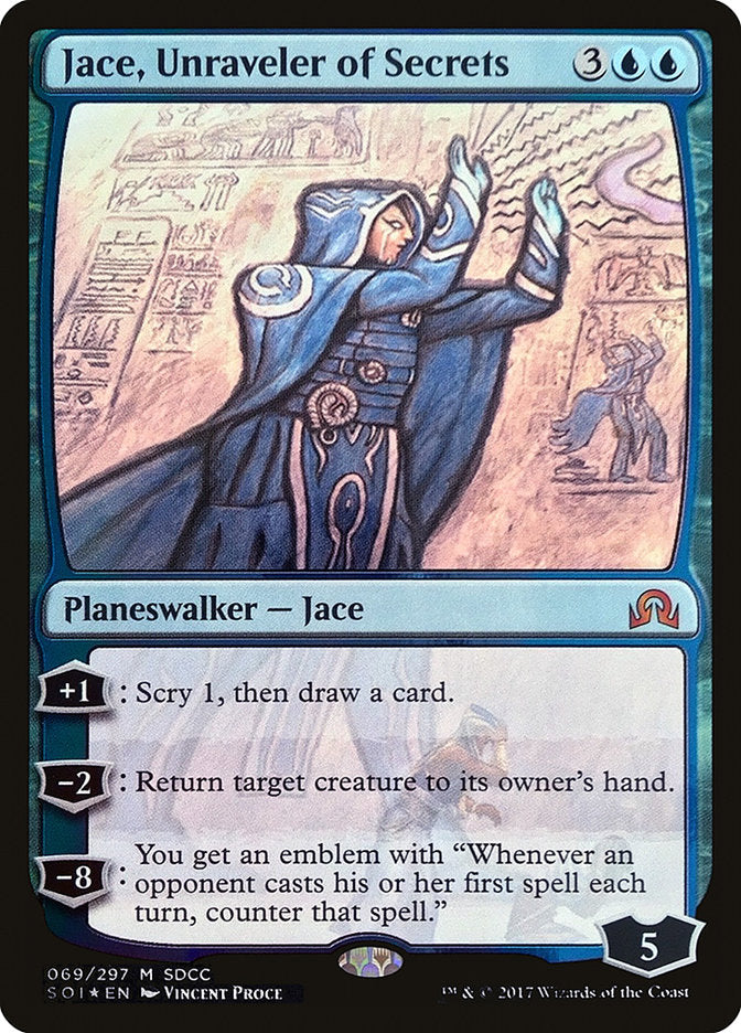 Jace, Unraveler of Secrets [San Diego Comic-Con 2017] | D20 Games