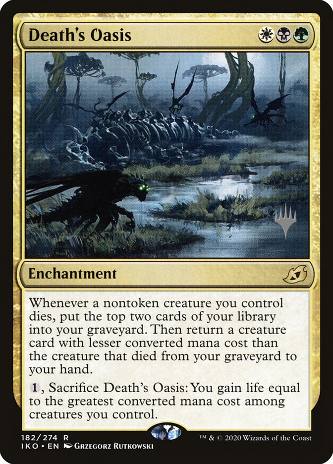 Death's Oasis (Promo Pack) [Ikoria: Lair of Behemoths Promos] | D20 Games