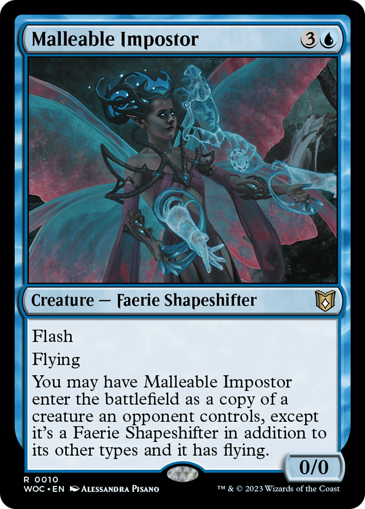 Malleable Impostor [Wilds of Eldraine Commander] | D20 Games