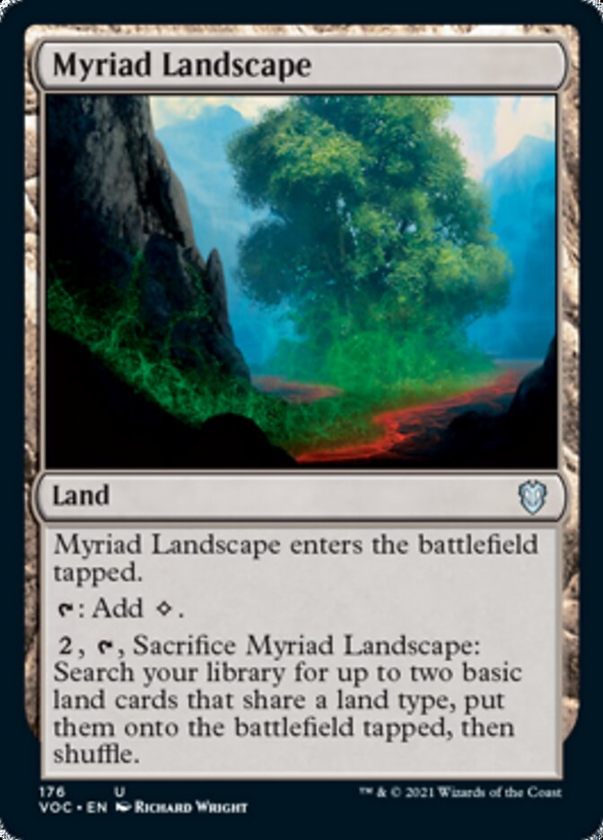 Myriad Landscape [Innistrad: Crimson Vow Commander] | D20 Games