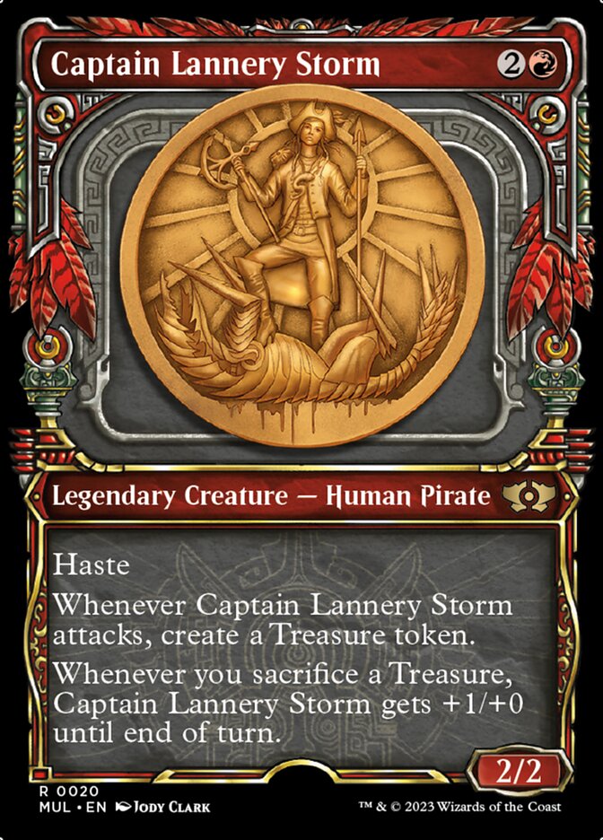 Captain Lannery Storm [Multiverse Legends] | D20 Games