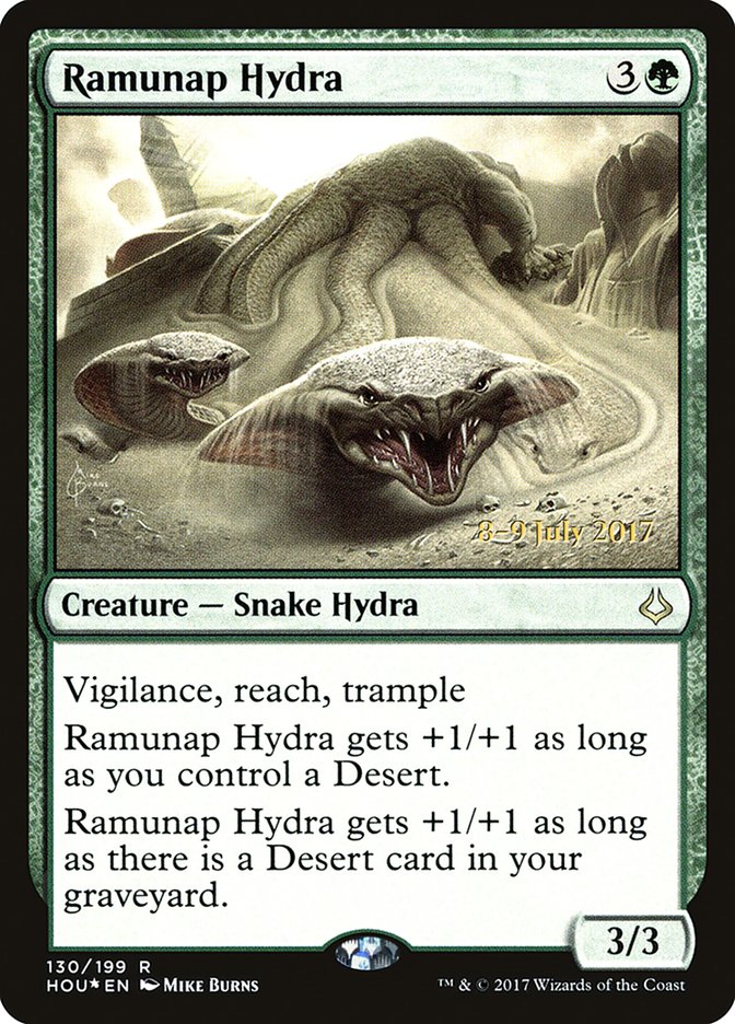 Ramunap Hydra  [Hour of Devastation Prerelease Promos] | D20 Games