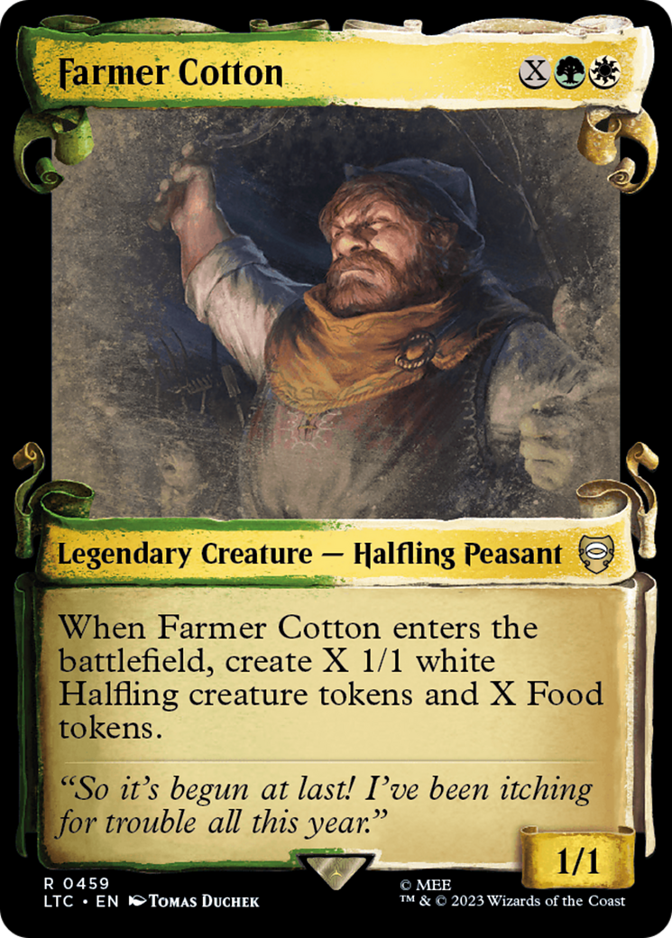 Farmer Cotton [The Lord of the Rings: Tales of Middle-Earth Commander Showcase Scrolls] | D20 Games