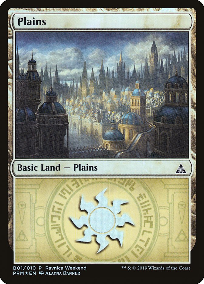 Plains (B01) [Ravnica Allegiance Guild Kit] | D20 Games