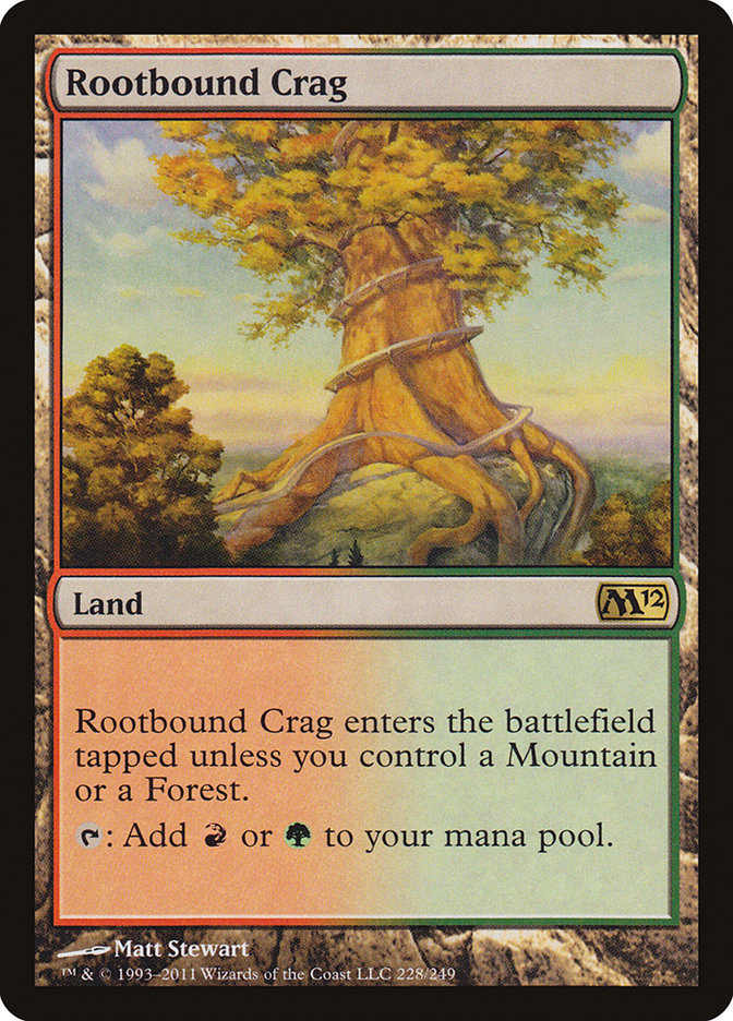 Rootbound Crag [Magic 2012] | D20 Games
