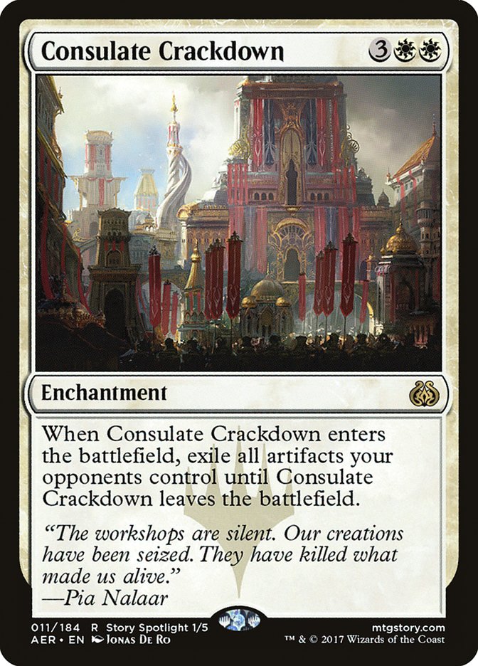 Consulate Crackdown [Aether Revolt] | D20 Games