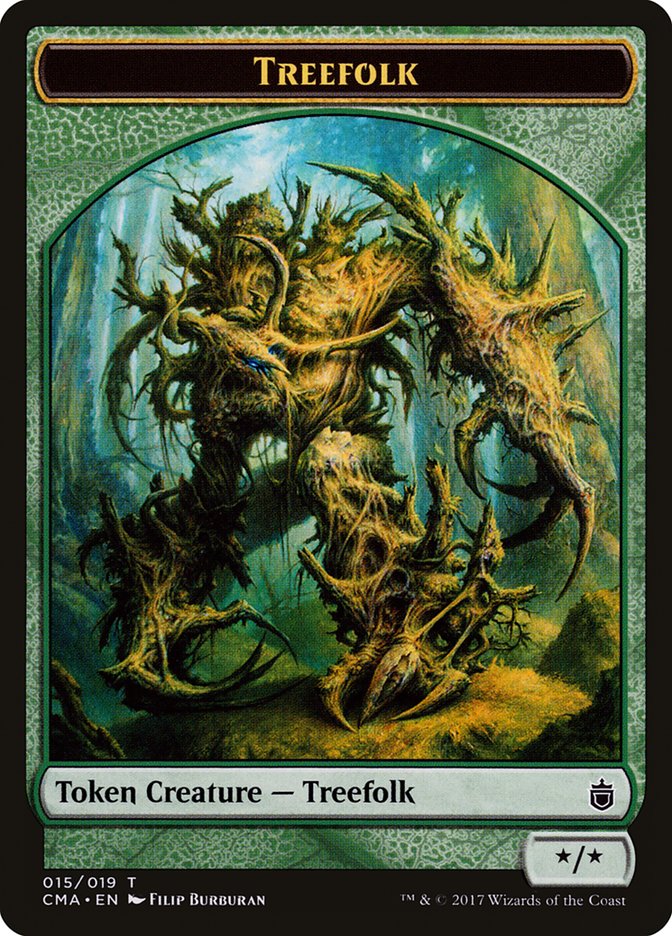 Treefolk [Commander Anthology Tokens] | D20 Games