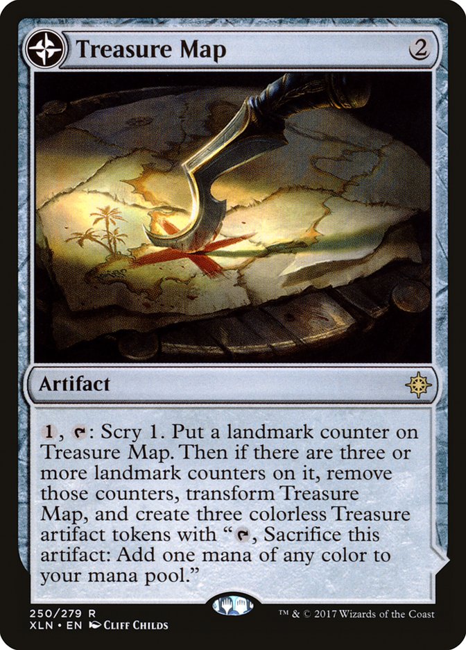 Treasure Map // Treasure Cove [Ixalan] | D20 Games