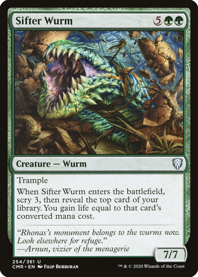 Sifter Wurm [Commander Legends] | D20 Games