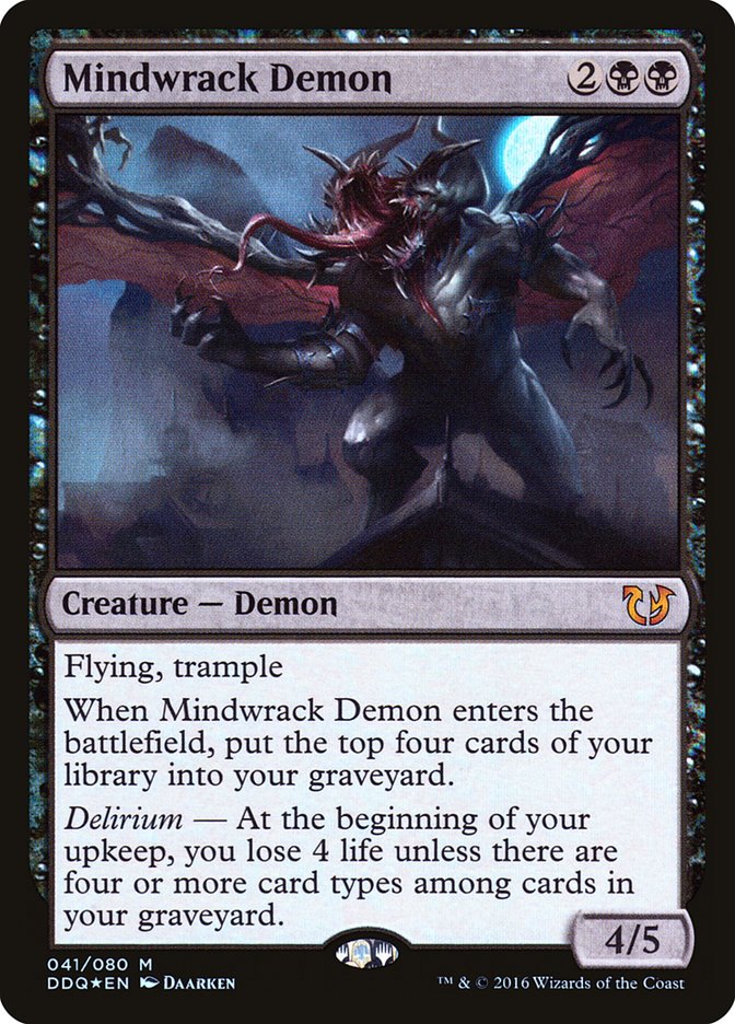 Mindwrack Demon [Duel Decks: Blessed vs. Cursed] | D20 Games