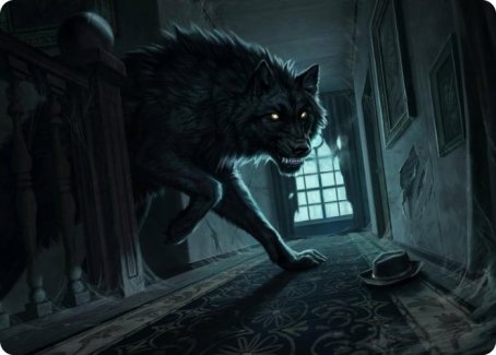 Primal Adversary Art Card [Innistrad: Midnight Hunt Art Series] | D20 Games