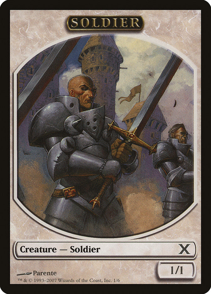 Soldier [Tenth Edition Tokens] | D20 Games