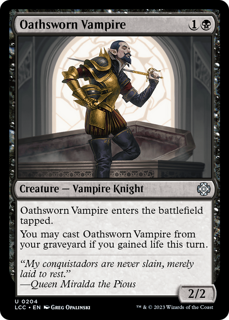 Oathsworn Vampire [The Lost Caverns of Ixalan Commander] | D20 Games