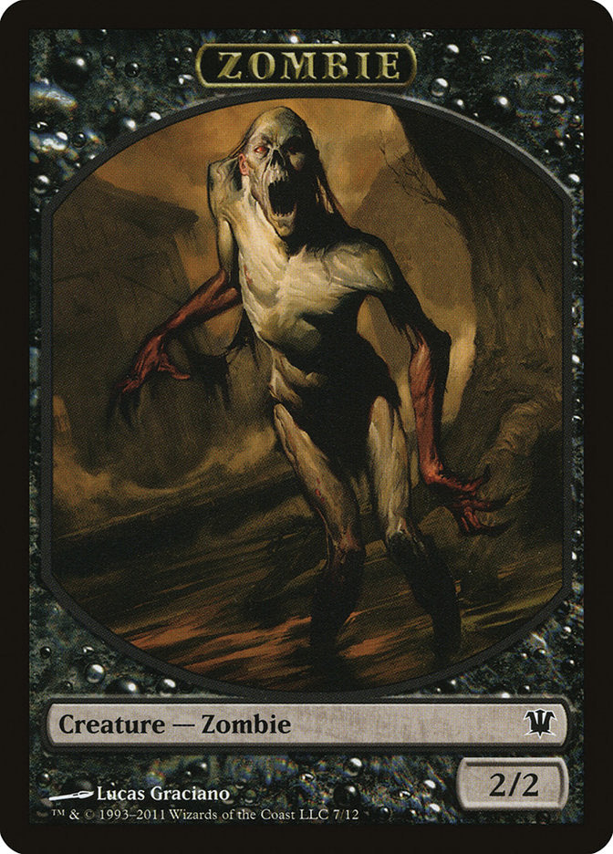 Zombie (7/12) [Innistrad Tokens] | D20 Games