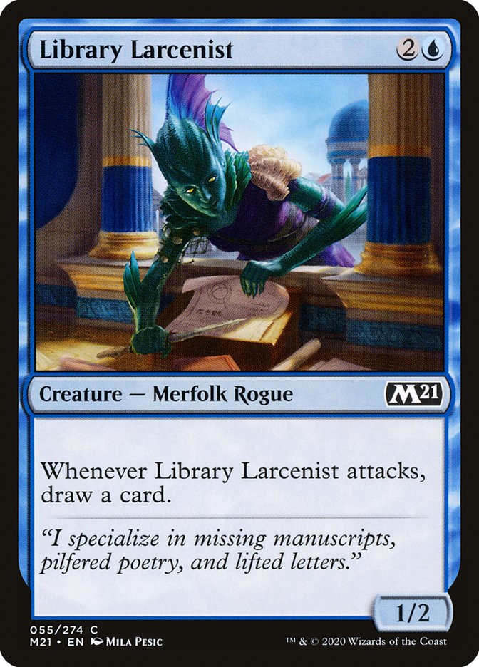 Library Larcenist [Core Set 2021] | D20 Games