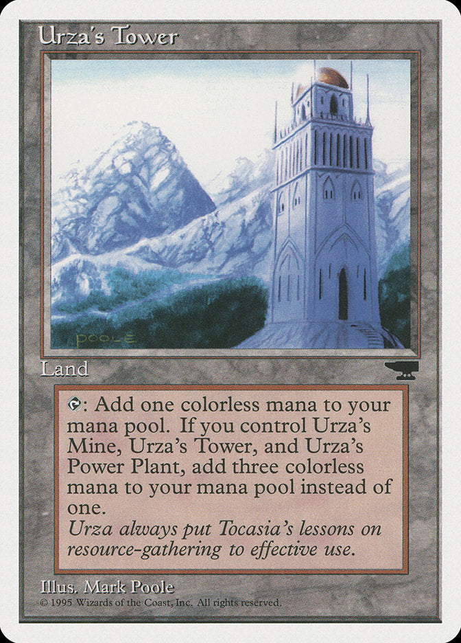 Urza's Tower (Mountains) [Chronicles] | D20 Games