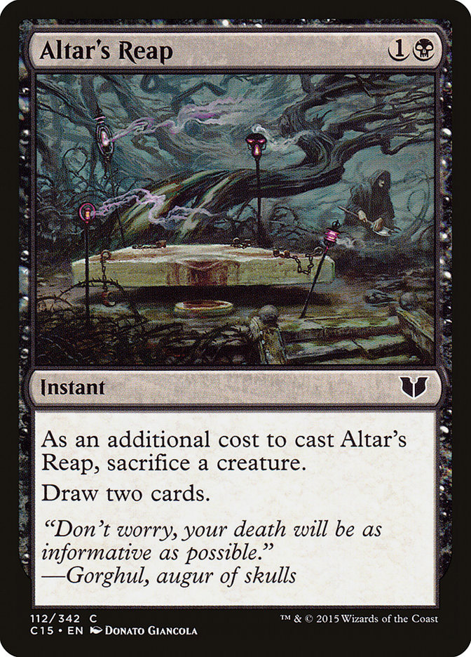 Altar's Reap [Commander 2015] | D20 Games