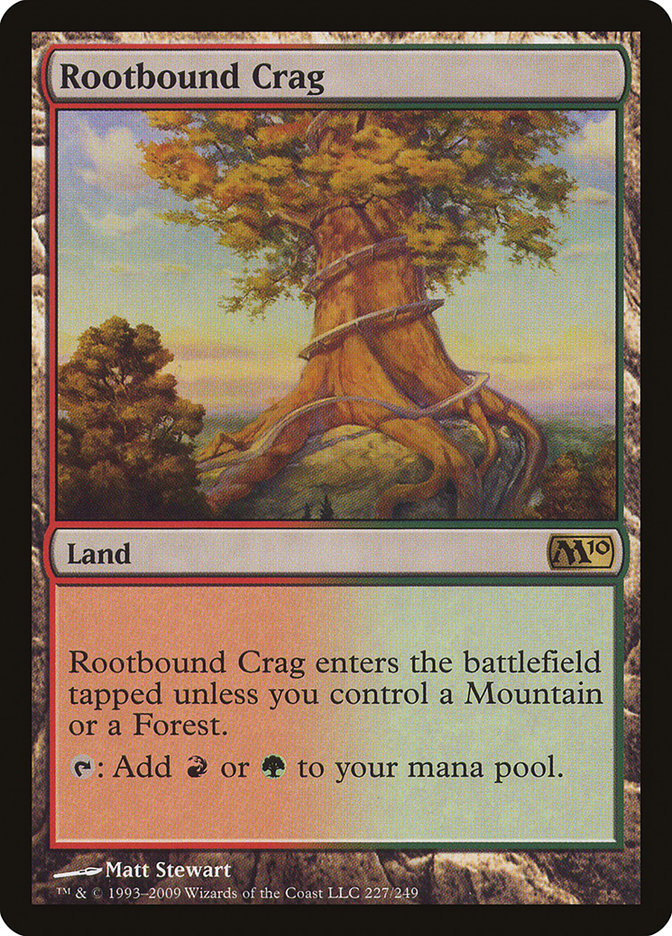 Rootbound Crag [Magic 2010] | D20 Games