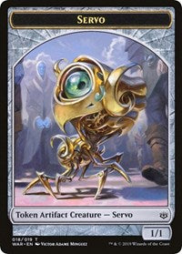 Servo // Dragon Double-sided Token (Challenger 2020) [Unique and Miscellaneous Promos] | D20 Games