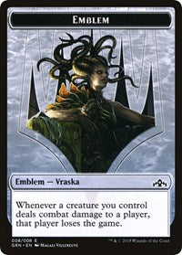 Vraska Emblem // Human Double-sided Token (Challenger 2020) [Unique and Miscellaneous Promos] | D20 Games