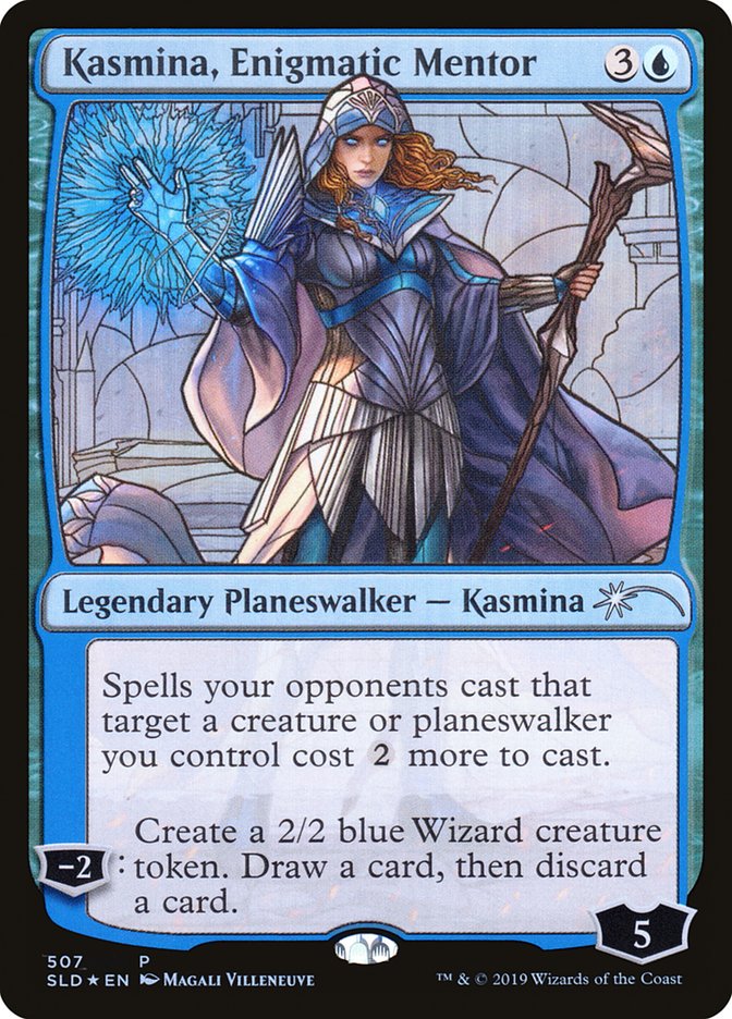 Kasmina, Enigmatic Mentor (Stained Glass) [Secret Lair Drop Promos] | D20 Games