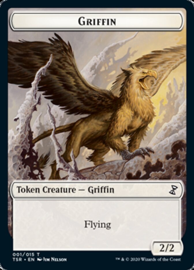 Griffin Token [Time Spiral Remastered Tokens] | D20 Games