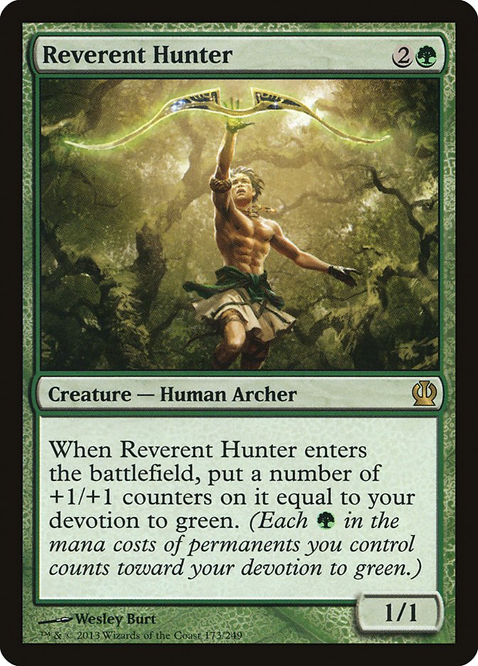 Reverent Hunter [Theros] | D20 Games