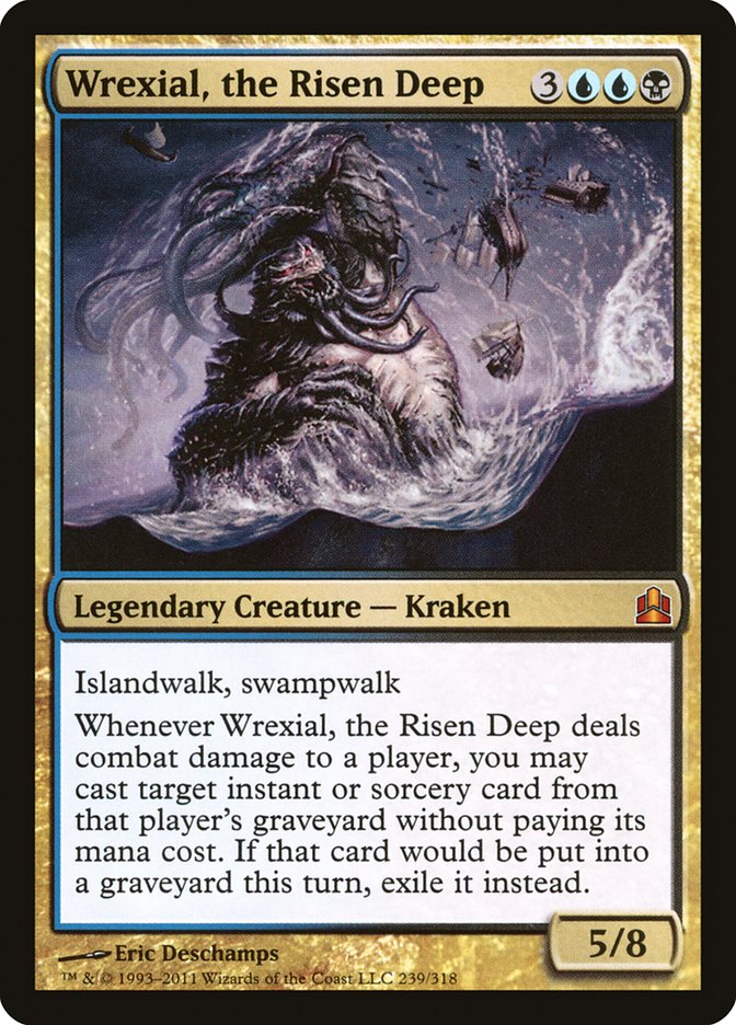 Wrexial, the Risen Deep [Commander 2011] | D20 Games