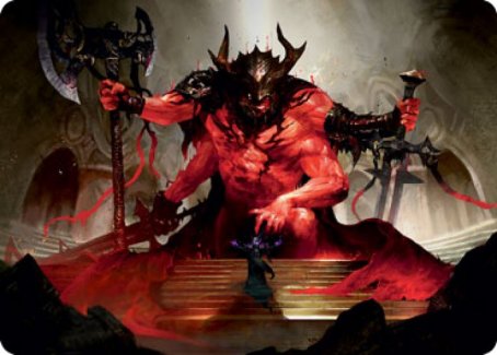 Awaken the Blood Avatar Art Card [Strixhaven: School of Mages Art Series] | D20 Games