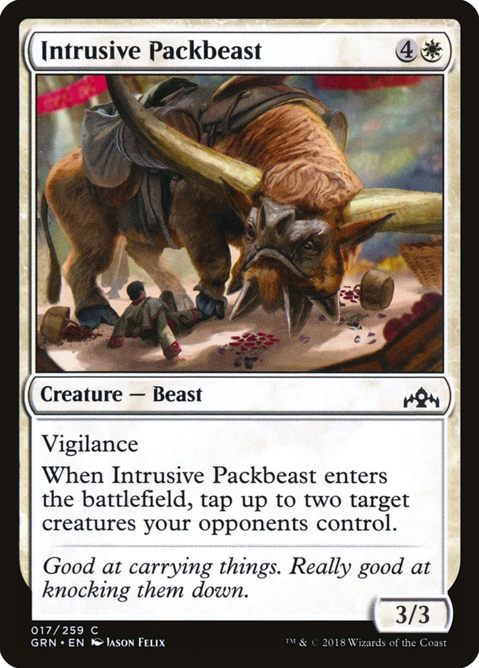 Intrusive Packbeast [Guilds of Ravnica] | D20 Games