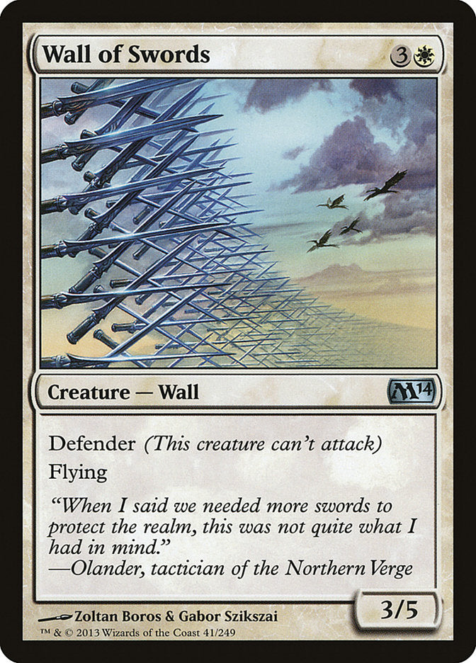 Wall of Swords [Magic 2014] | D20 Games