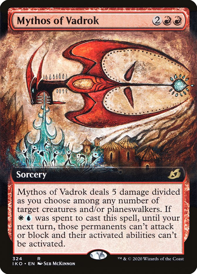 Mythos of Vadrok (Extended Art) [Ikoria: Lair of Behemoths] | D20 Games