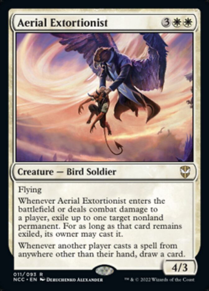Aerial Extortionist [Streets of New Capenna Commander] | D20 Games