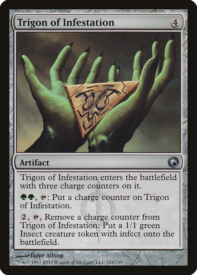 Trigon of Infestation [Scars of Mirrodin] | D20 Games