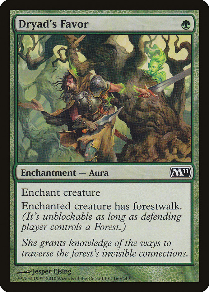 Dryad's Favor [Magic 2011] | D20 Games