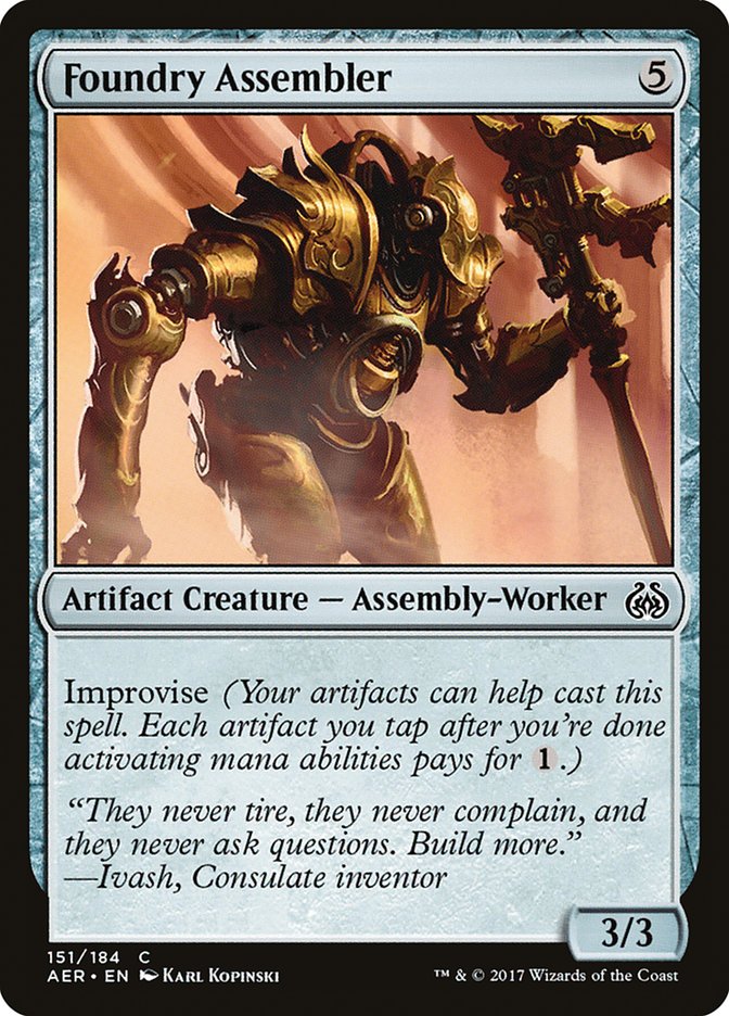 Foundry Assembler [Aether Revolt] | D20 Games