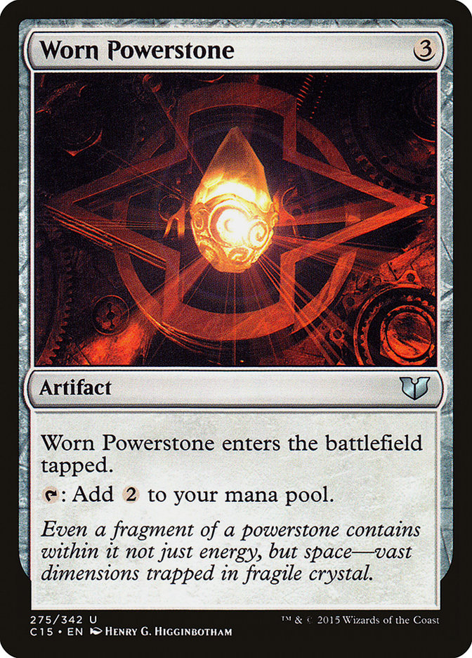 Worn Powerstone [Commander 2015] | D20 Games