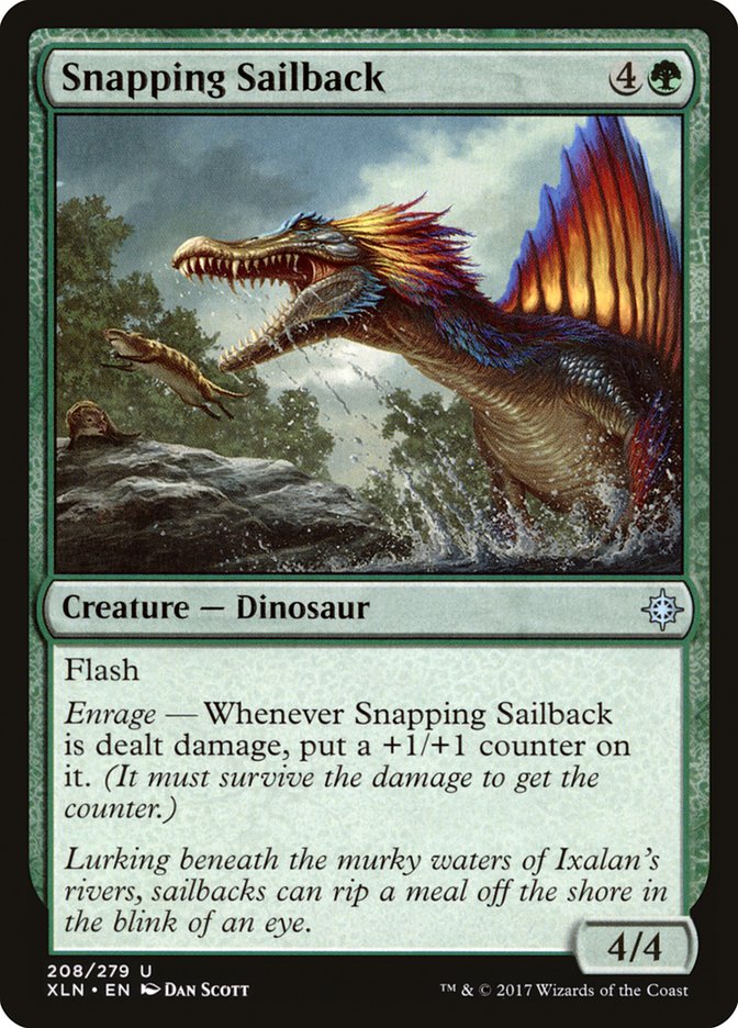 Snapping Sailback [Ixalan] | D20 Games