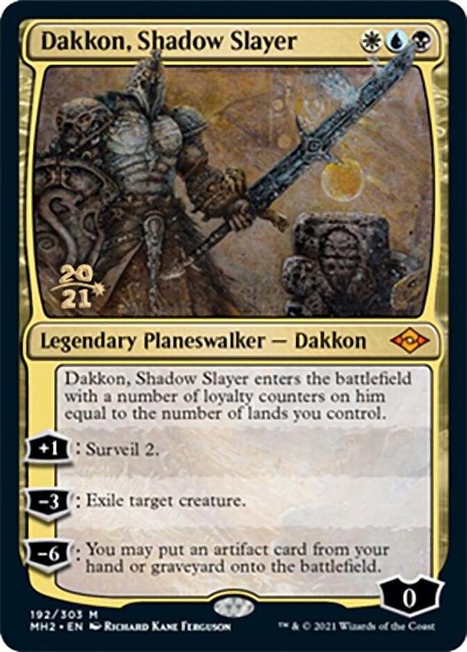 Dakkon, Shadow Slayer [Modern Horizons 2 Prerelease Promos] | D20 Games