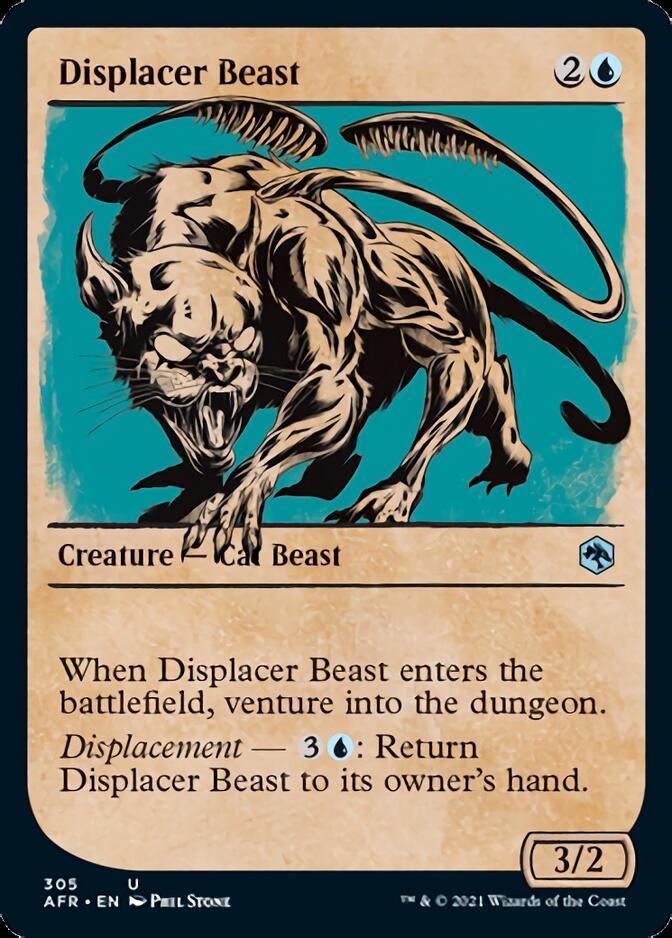 Displacer Beast (Showcase) [Dungeons & Dragons: Adventures in the Forgotten Realms] | D20 Games
