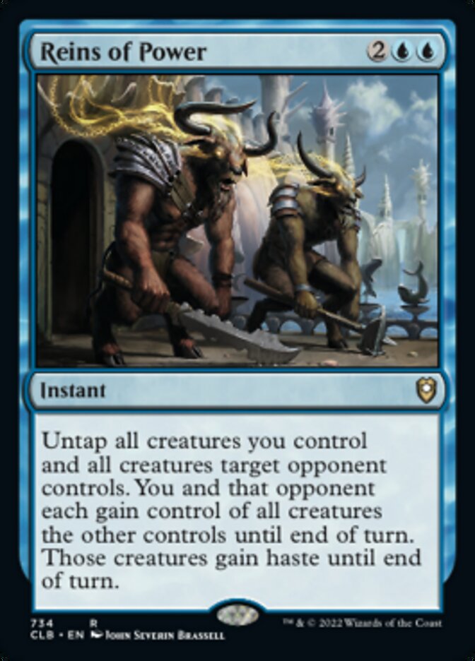 Reins of Power [Commander Legends: Battle for Baldur's Gate] | D20 Games