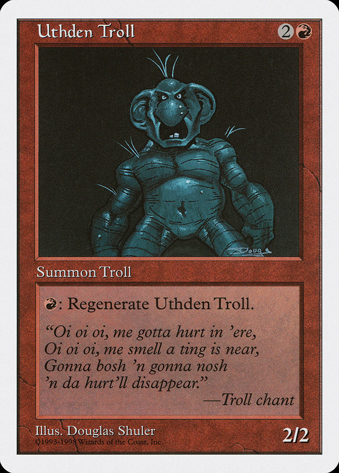 Uthden Troll [Anthologies] | D20 Games