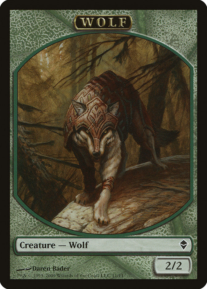 Wolf [Zendikar Tokens] | D20 Games